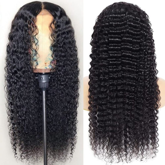 Deep Wave HD Lace Wig – Natural Hairline (Glueless)