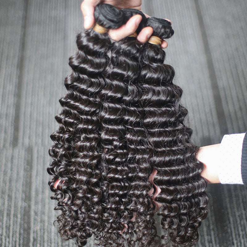 Deep Wave Human Hair Bundles – Premium Quality & Natural Look