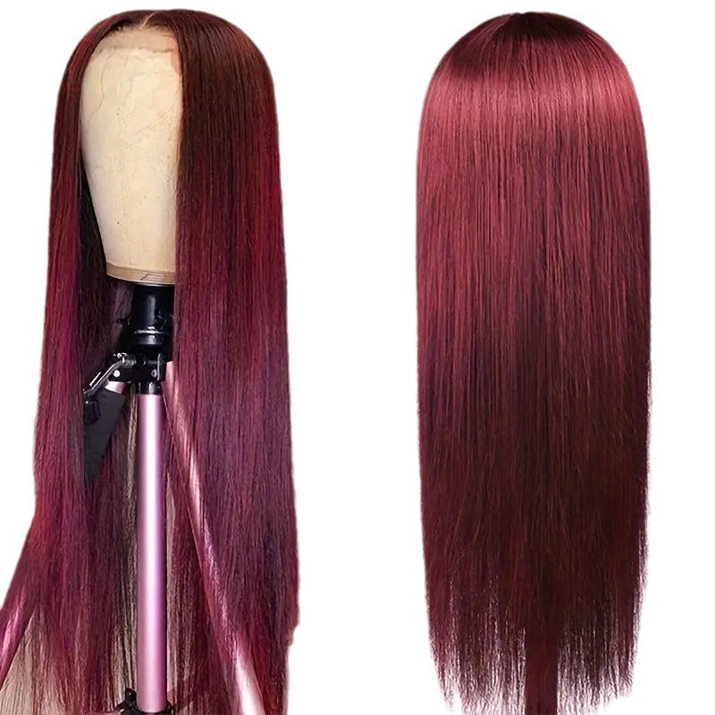 Luxury Straight HD Lace Wig – 100% Human Hair