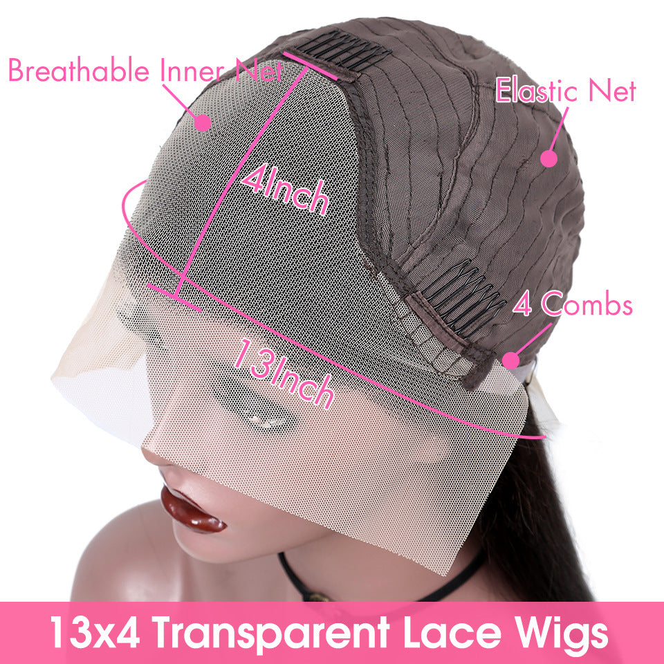Highlight Curly Lace Wig – 100% Natural Human Hair
