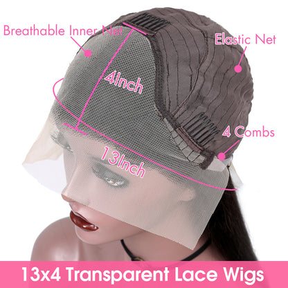 Highlight Curly Lace Wig – 100% Natural Human Hair