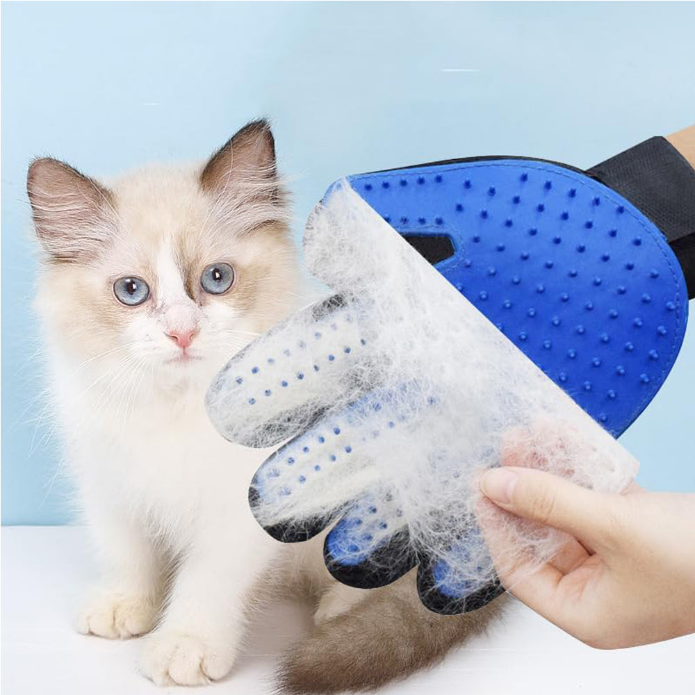 1 Pair Pet Grooming Cat Dog Rabbits Horse Gloves Pet Brush Glove