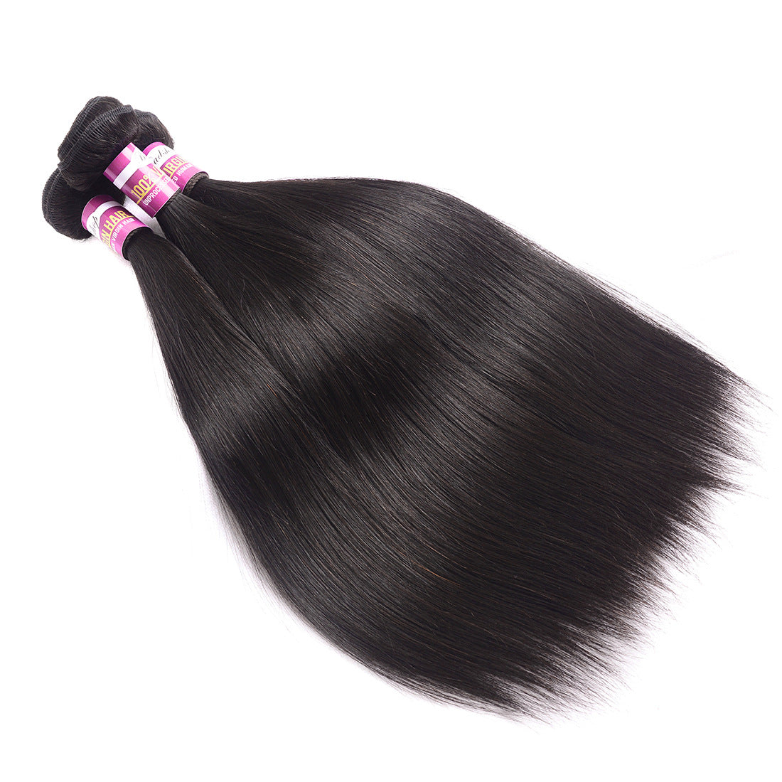 Luxury Straight Hair Bundles – 100% Human Hair