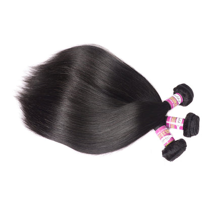 Luxury Straight Hair Bundles – 100% Human Hair