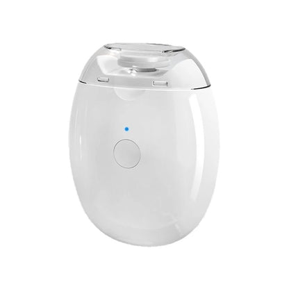 2 IN 1 Electric Nail Clipper Cutter with LED Light Automatic Nail