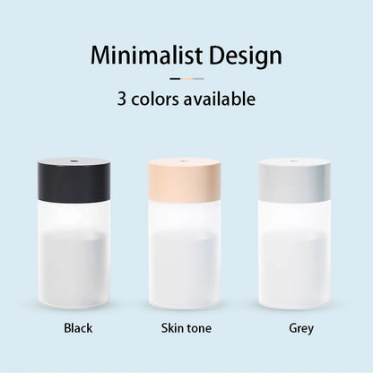 260ML USB Ultrasonic Air Humidifier LED Lamp Mini Essential Oil
