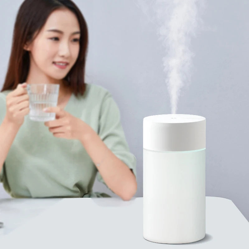 260ML USB Ultrasonic Air Humidifier LED Lamp Mini Essential Oil