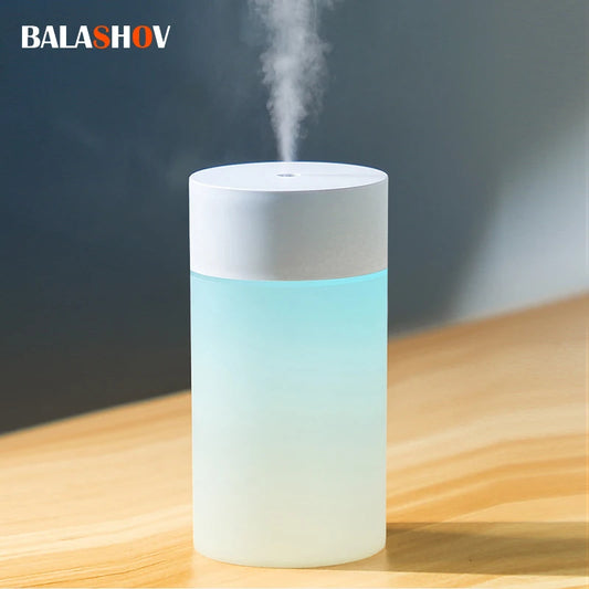 260ML USB Ultrasonic Air Humidifier LED Lamp Mini Essential Oil
