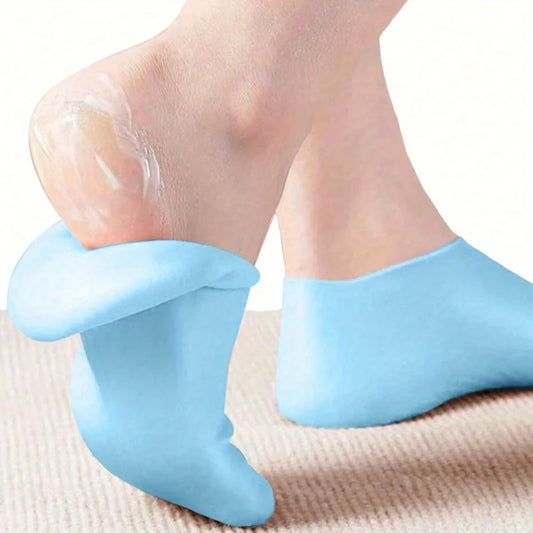 Moisturizing Foot Socks,Silicone Socks for Dry Cracked Feet Women's