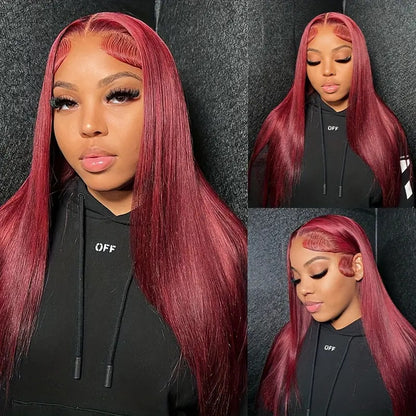 Luxury Straight HD Lace Wig – 100% Human Hair