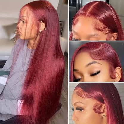 Luxury Straight HD Lace Wig – 100% Human Hair