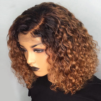 Short Glueless HD Lace Wig – Real Human Hair