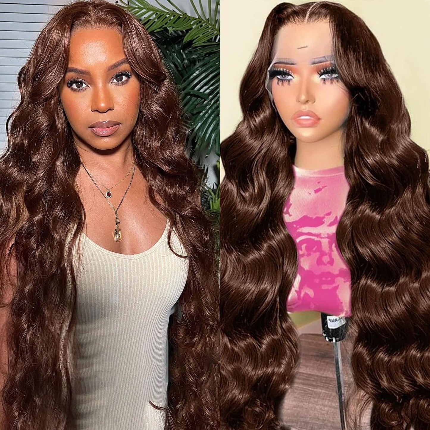 High Density Body Wave Wig – 100% Human Hair