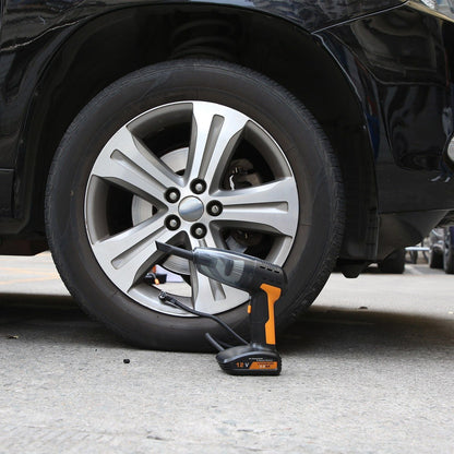 4 In 1 Cordless Car Vacuum Cleaner and Tire Inflator with LED Light